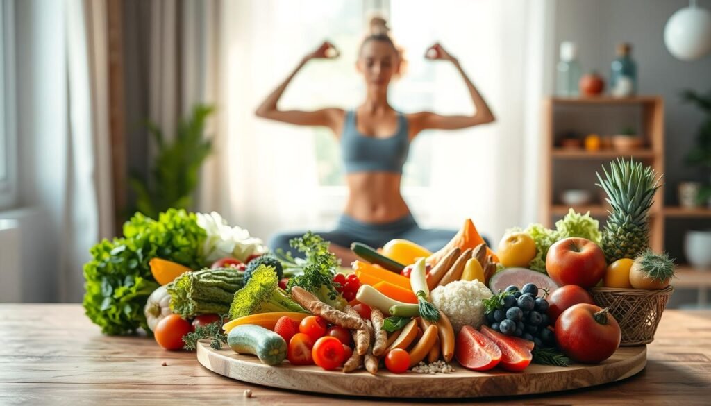 balancing diet and exercise