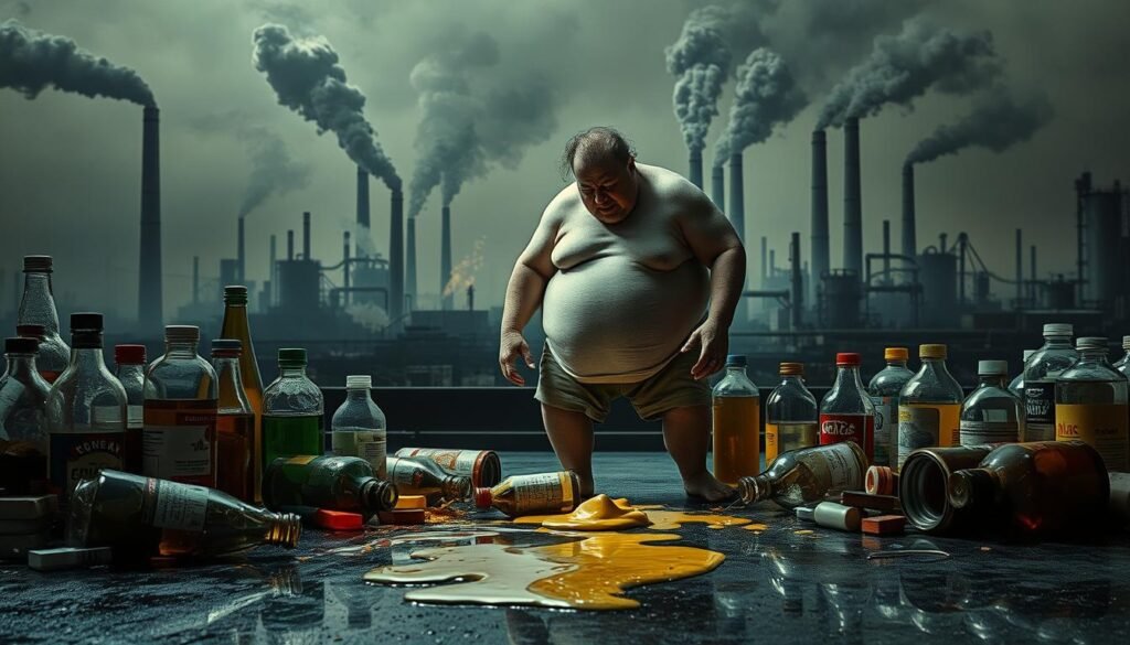 industrial chemicals and weight gain