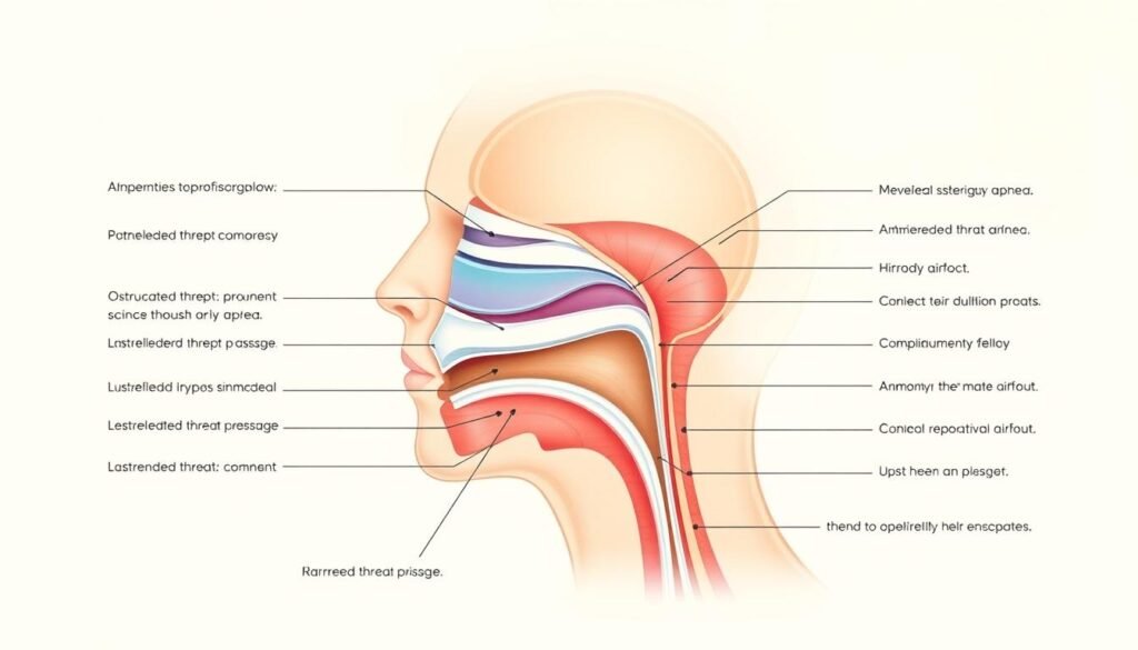 sleep apnea diagram